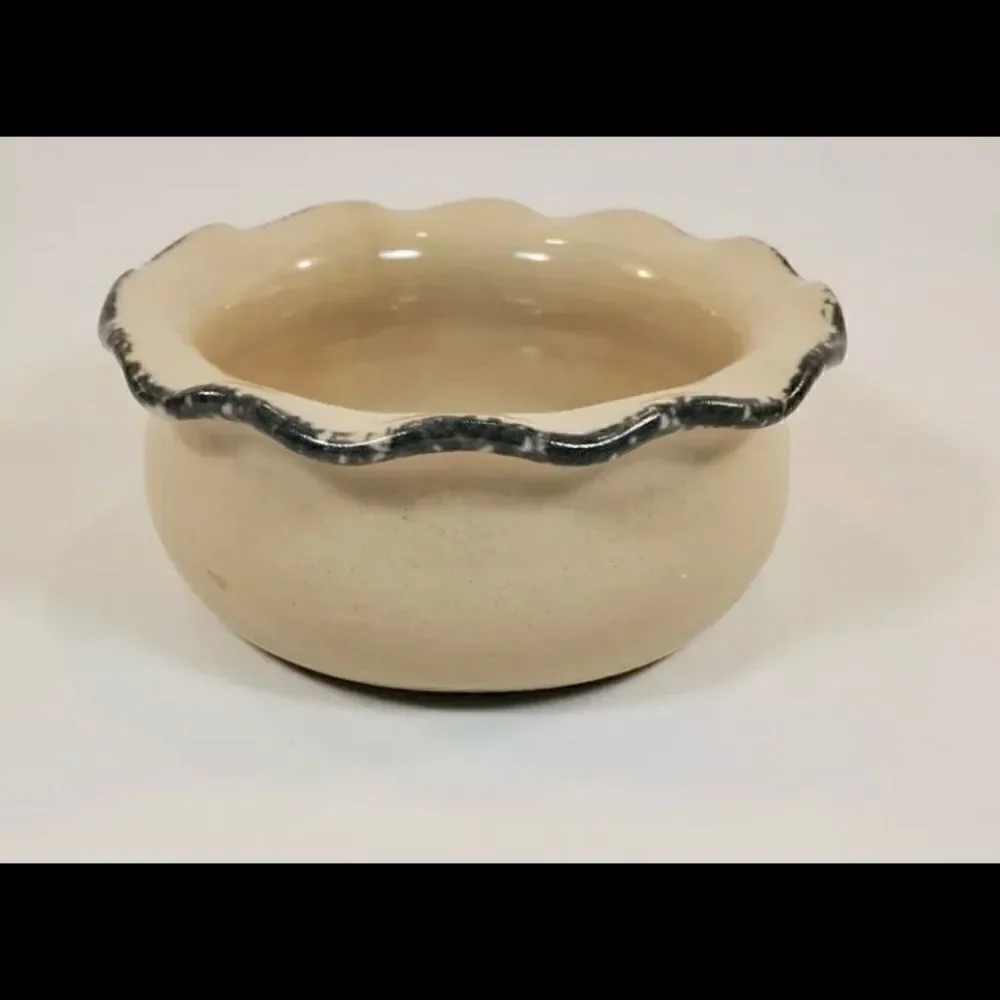 New Home & Garden Party Dip Bowl Hand Made in USA August 2001-NWOT